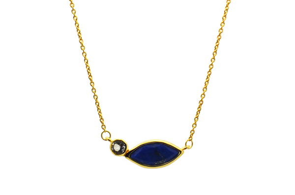 Heidi Lapis Lazuli Necklace